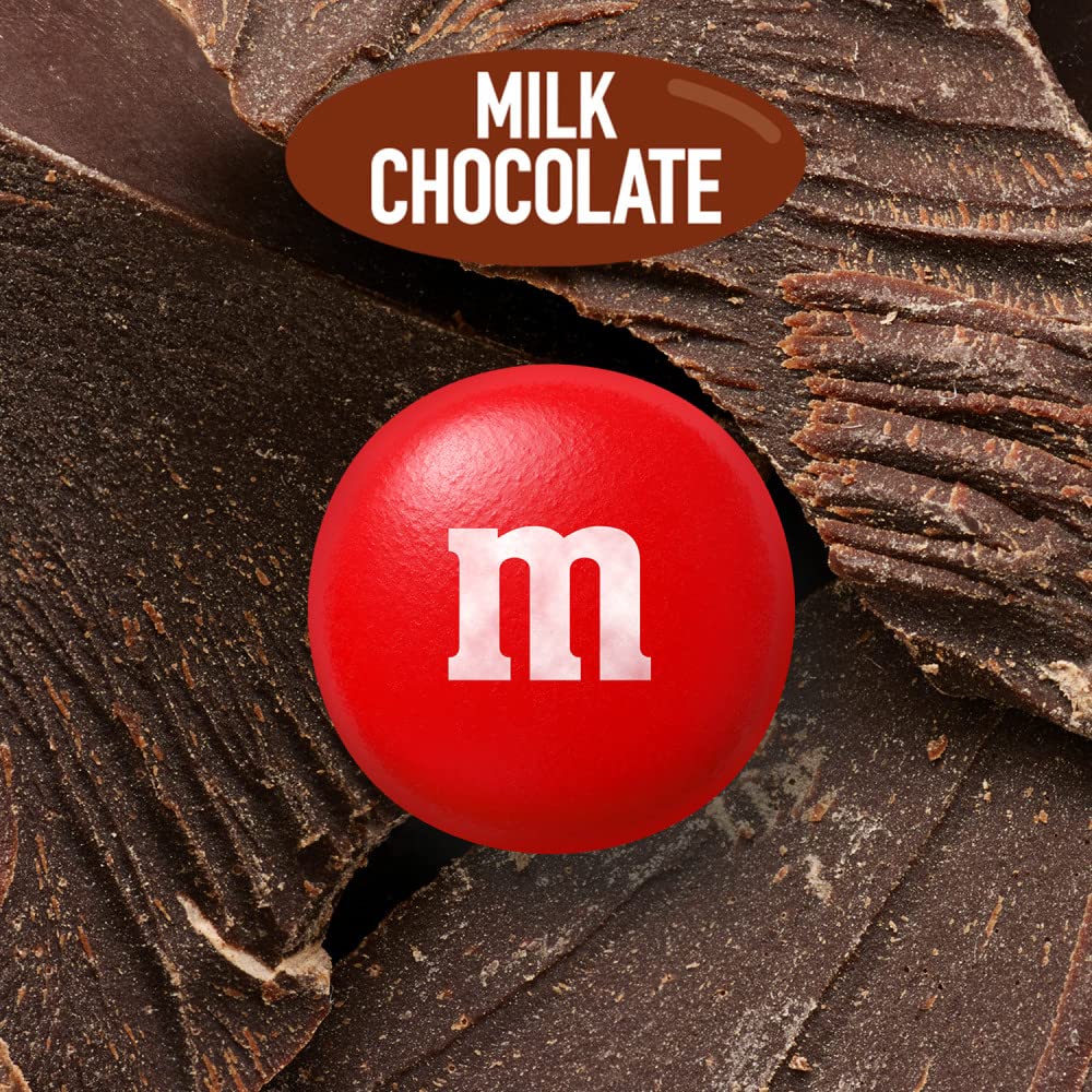 M&M'S Milk Chocolate Candy - 10 oz Resealable Sharing Size Bag - Perfect for Parties, Movie Nights & Office Snacks