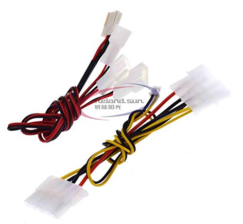 3-Channel PC Fan Controller - 12V Molex for CPU, HDD, VGA Cooling - Perfect for Gaming Rigs