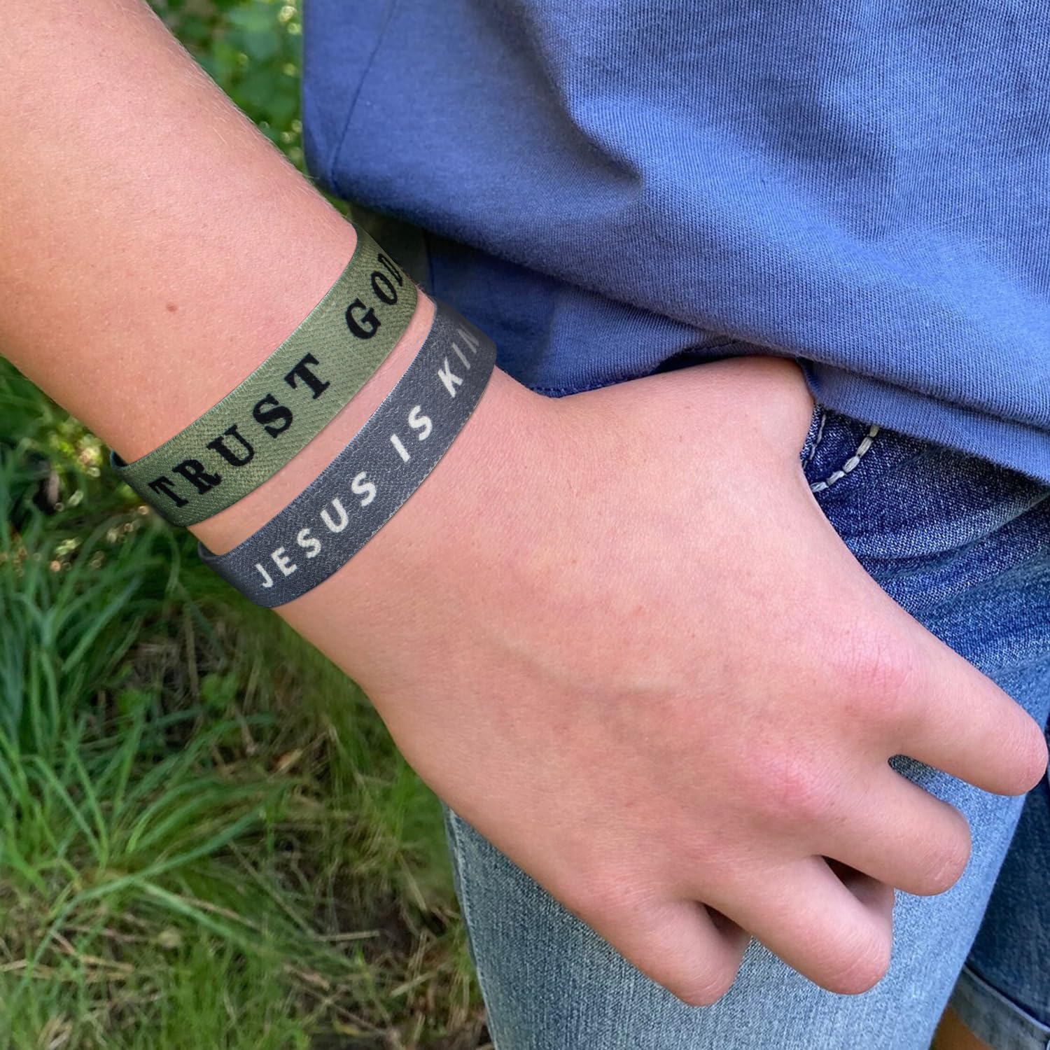 Christian Bible Verse Bracelet with NFC Scan - Inspirational Scripture Jewelry for Men & Women | Unisex Religious Gift Accessories (7 Inches) - Perfect for Church, Bible Study & Daily Faith Encouragement