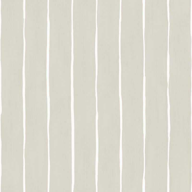Cole and Son Marquee Stripe Wallpaper - Soft Grey Design for Modern Living Rooms & Bedrooms | Premium Peel & Stick Wall Covering for Home Decor