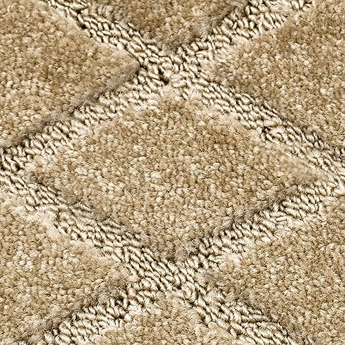 Khaki Diamond Trellis