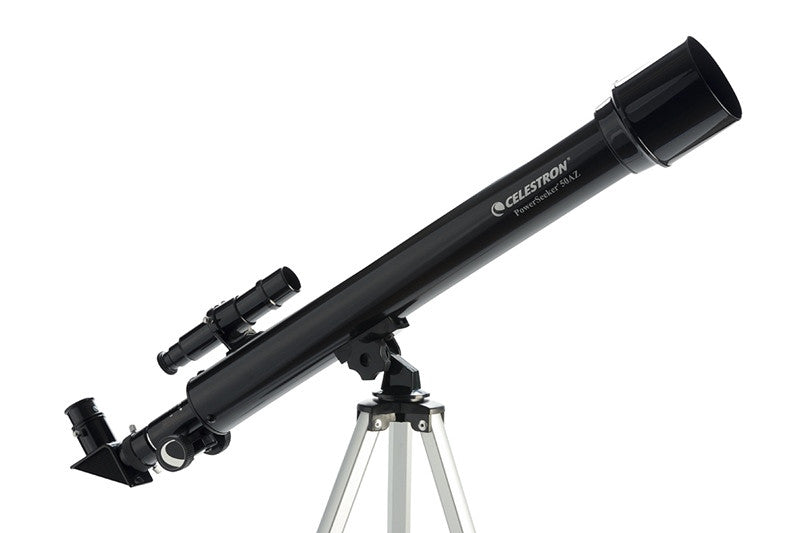 Celestron PowerSeeker 50AZ Refractor Telescope - 50mm Aperture, AZ Mount, for Beginners & Kids - Perfect for Stargazing, Moon Observation & Astronomy Learning