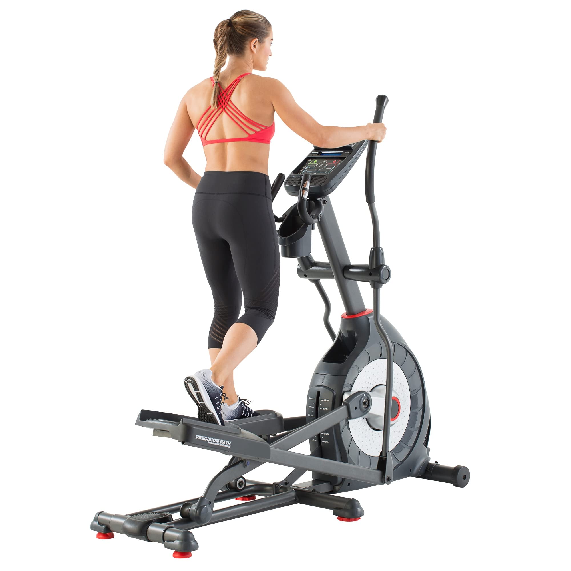 Best Elliptical Machine for Home Gym - Low Impact Cardio Trainer for Weight Loss & Full Body Workout - Perfect for Small Spaces & Apartment Fitness