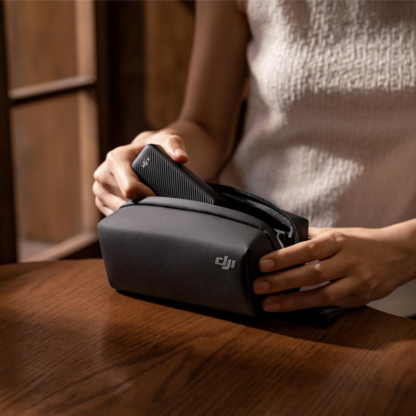 DJI Osmo Pocket 3 Carrying Case - Protective Pouch for DJI Pocket 3 Camera - Lightweight & Durable Travel Bag for Vlogging, Photography & Outdoor Adventures