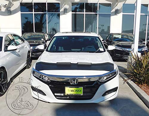 Car Hood Mask Bonnet Bra Cover for Honda Accord Sedan 2018-2020 - Durable Protection Against Road Debris & Weather (Perfect for Road Trips & Daily Commute)