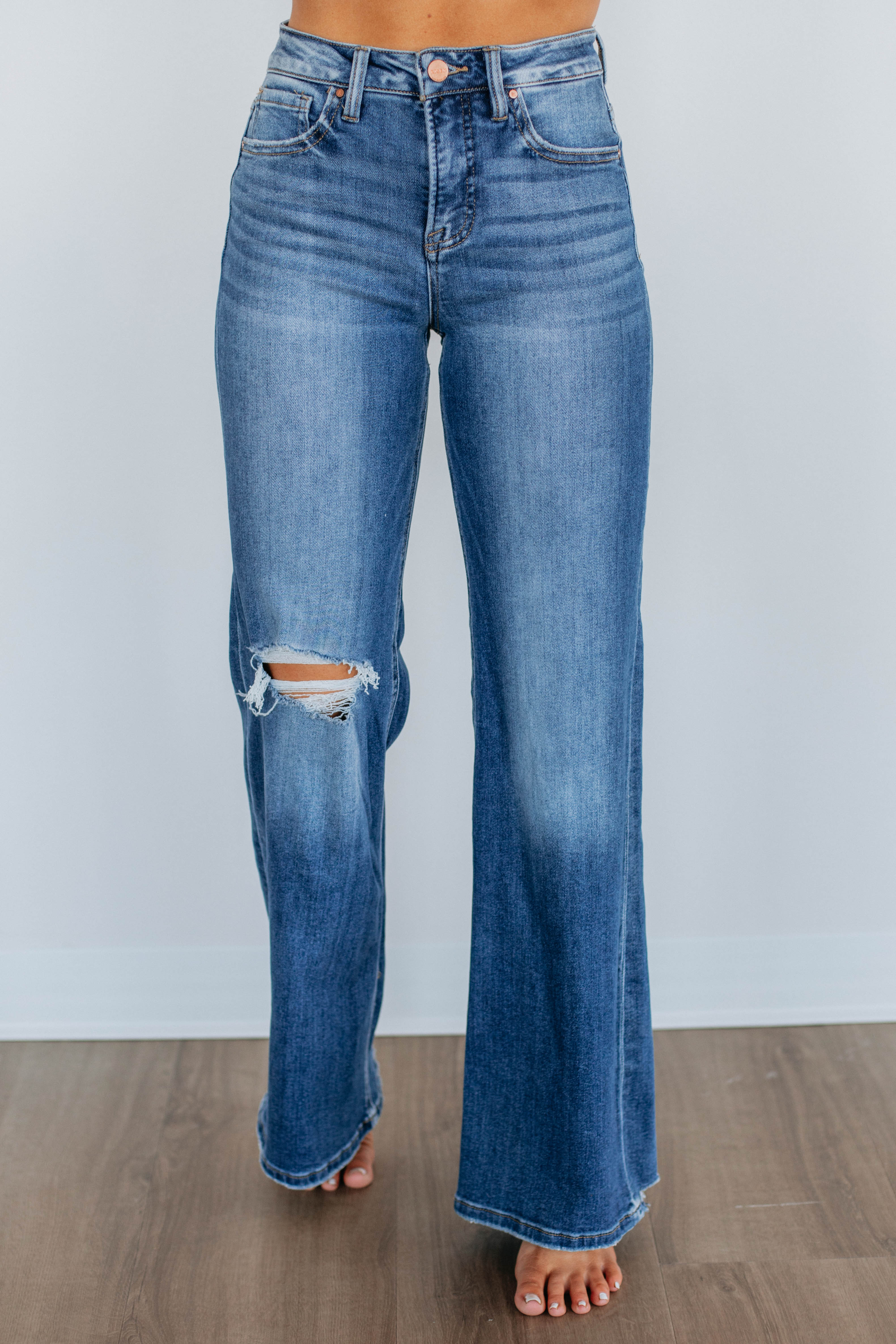 Adrian Risen Jeans for Women - High Waist Stretch Denim Pants | Comfortable & Stylish for Everyday Wear, Office, and Casual Outings