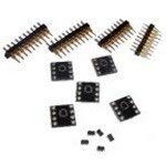 PIC10F206 Microcontroller Adapter Tool Kit - 2 Pack for Programming and Debugging | Ideal for Electronics Projects, DIY Circuits, and Embedded Systems Development