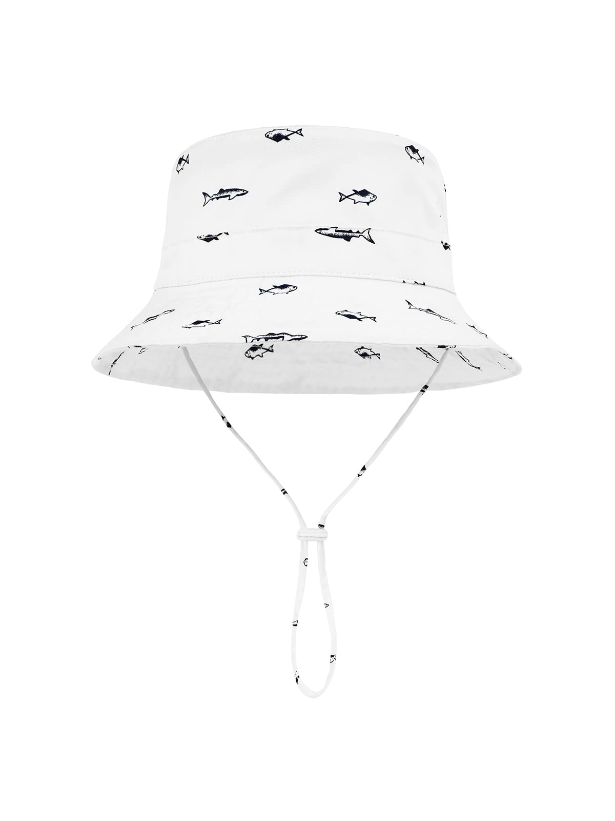 UPF 50+ Baby Sun Hat for Toddlers - Wide Brim Bucket Hat for Boys & Girls - Summer Beach Hat for Outdoor Play, Swimming, Park & Travel Protection