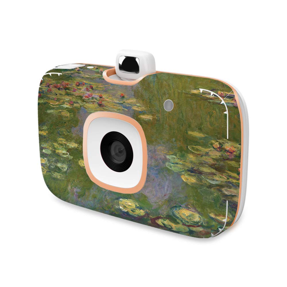 MightySkins Vinyl Decal Wrap Cover Compatible with HP Sprocket 2-in-1 Photo Printer - Water Lilies Design | Protective & Durable Skin for Customization | Easy to Apply & Remove | Made in USA | Perfect for Home, Office & Travel Use