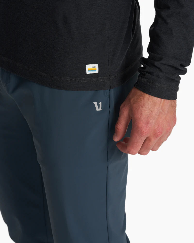 Vuori Strato Tech Hoodie for Men & Women - Lightweight Performance Pullover with Moisture-Wicking Fabric - Perfect for Running, Gym Workouts & Outdoor Activities