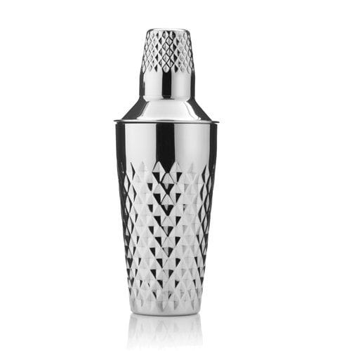 Premium Stainless Steel Cocktail Shaker Set with Strainer - 18/8 Bar-Grade Mixing Cup for Martini, Margarita & Whiskey Drinks - Perfect for Home Bars, Parties & Professional Bartenders