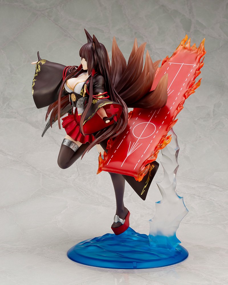 Lane Azul Akagi 1/7 Scale Pre-Painted PVC Figure - Anime Collectible for Display & Decoration in Home, Office, or Gaming Room