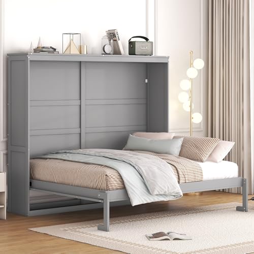 Grey Murphy Bed