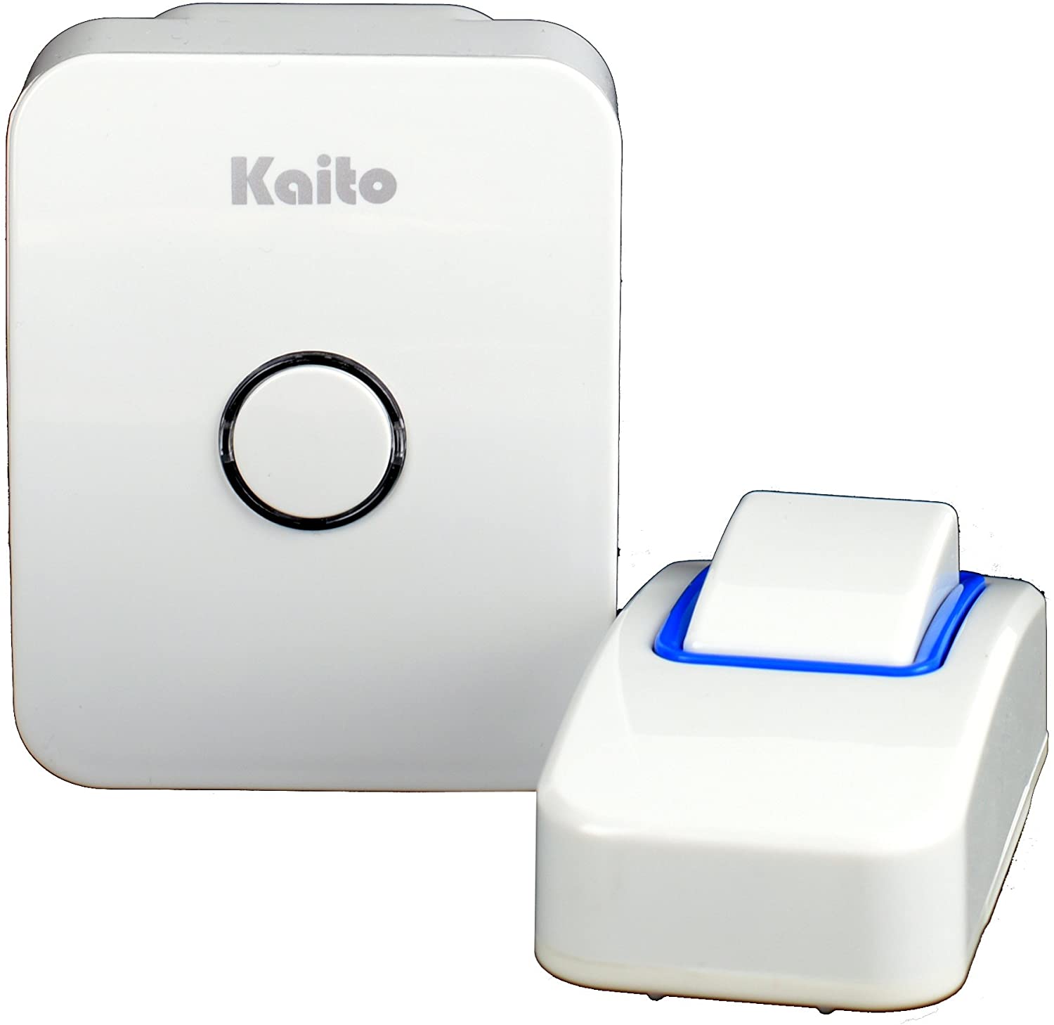 Kaito AG101N Wireless Doorbell - Battery-Free Operation for Receiver & Transmitter, 25 Melodic Chimes, Waterproof Design, Easy Pairing & Installation - Perfect for Homes, Apartments & Offices