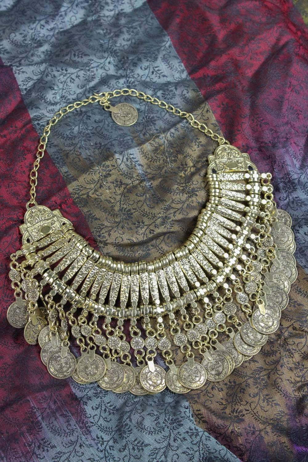 Balancing Energy Brass Necklace for Women - Chakra Healing & Stress Relief Jewelry - Spiritual & Meditation Accessories