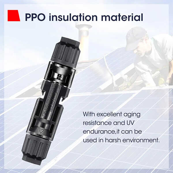 BougeRV 10AWG 44PCS Solar Panel Connector Kit with Spanners - IP67 Waterproof MC4 Male/Female Connectors for RV, Boat, Off-Grid Solar Systems - Weatherproof & Durable Solar Energy Accessories