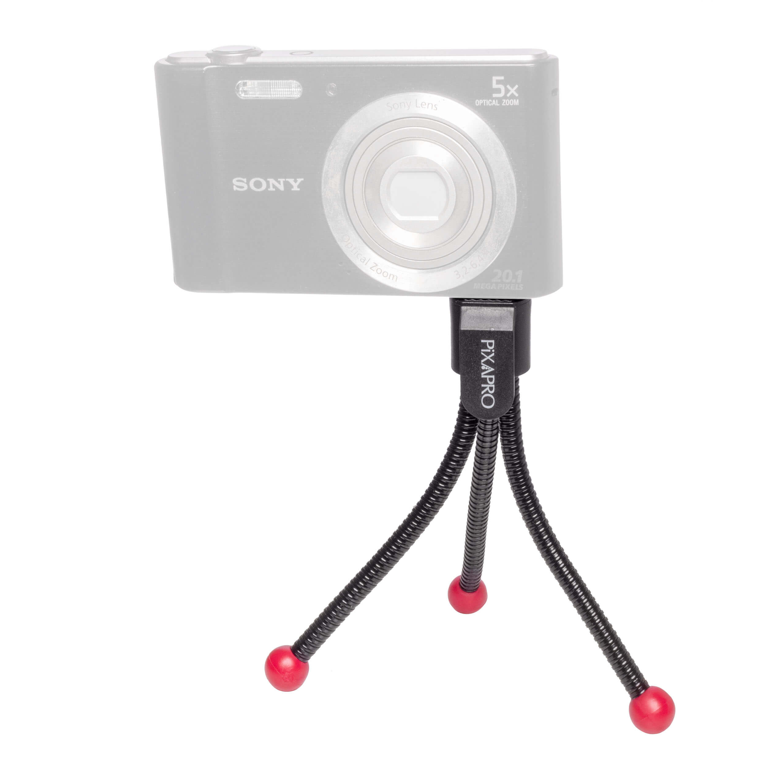 Mini Flexible Table Top Compact Tripod - Palm Sized Portable Phone Stand for iPhone, Samsung & Camera - Perfect for Vlogging, Live Streaming & Video Calls