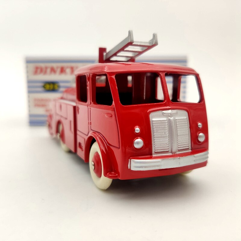 Atlas Dinky Toys 32E Berliet Fire Truck & First Aid Diecast Model Car - Vintage Collectible Vehicle for Adults & Kids - Perfect for Display, Gifts & Toy Car Collections