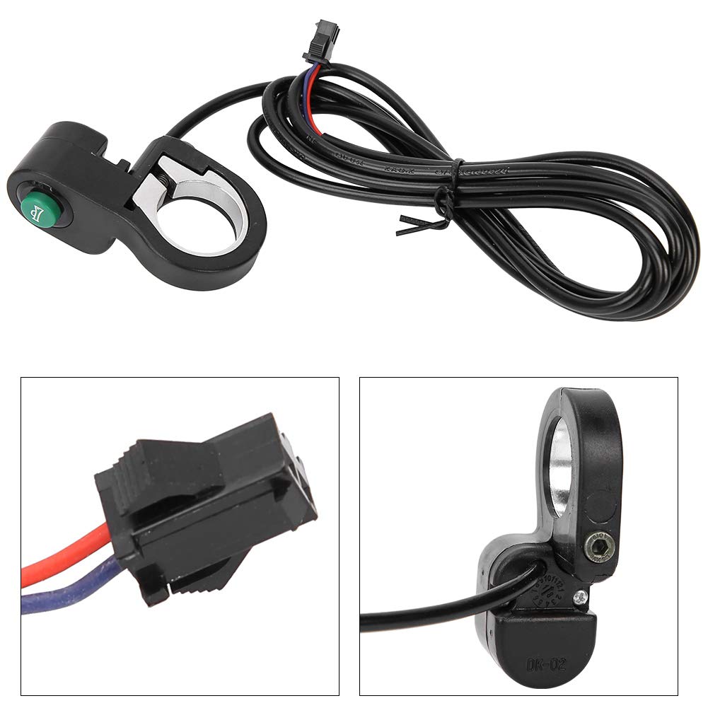 Tgoon 22.5mm Electric Horn Switch Button - ABS Plastic Motorcycle Handlebar Control for Electric Bikes & Scooters - Perfect for Urban Commuting and Road Safety