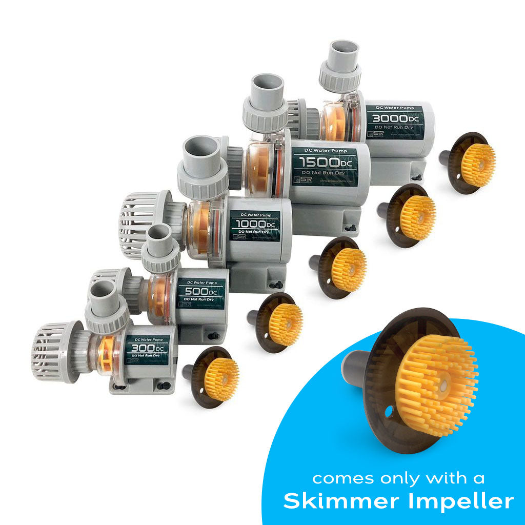 High-Efficiency DC Water Pumps with Skimmer Impeller - Submersible & Portable for Ponds, Fountains & Hydroponics | Perfect for Aquariums, Garden Irrigation & Water Features