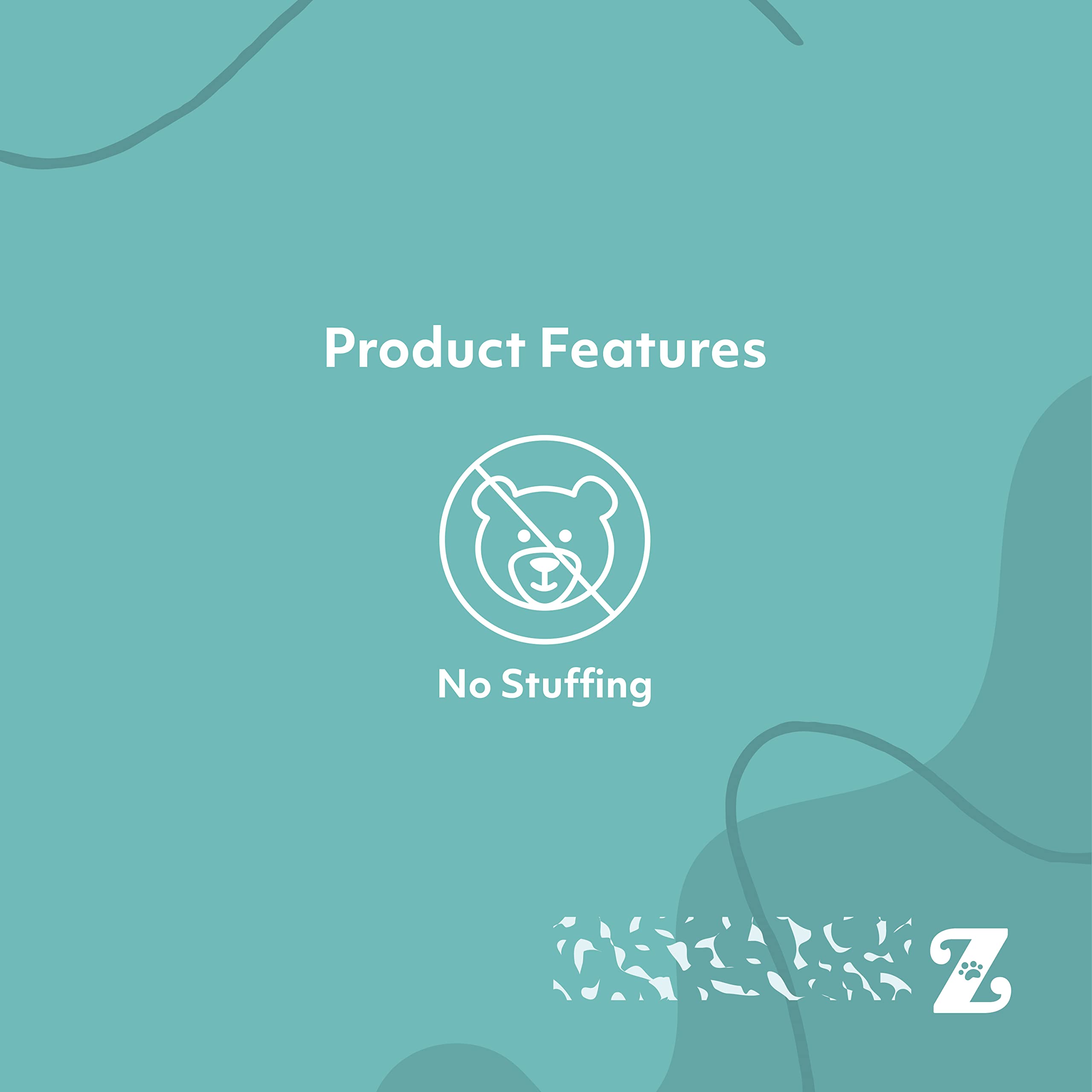 ZippyPaws Skinny Peltz No Stuffing Squeaky Dog Toys - 3 Pack Flat Plush Chew Toys for Small & Medium Dogs (Chipmunk, Lemur, Monkey) | 18