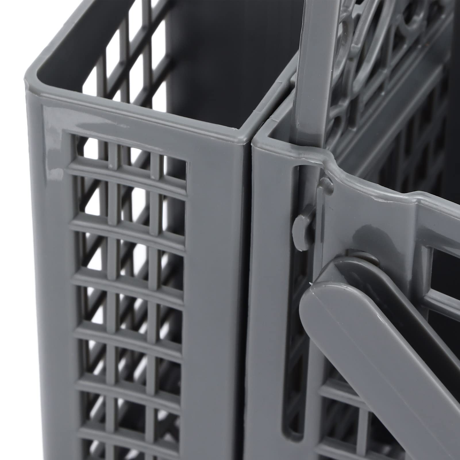 YOUTHINK Universal Dishwasher Silverware Basket Replacement - 23.1x13.1x13.4cm (5.16x5.28x9.1in) Plastic Utensil Storage Organizer - Fits Most Dishwashers for Easy Kitchen Organization