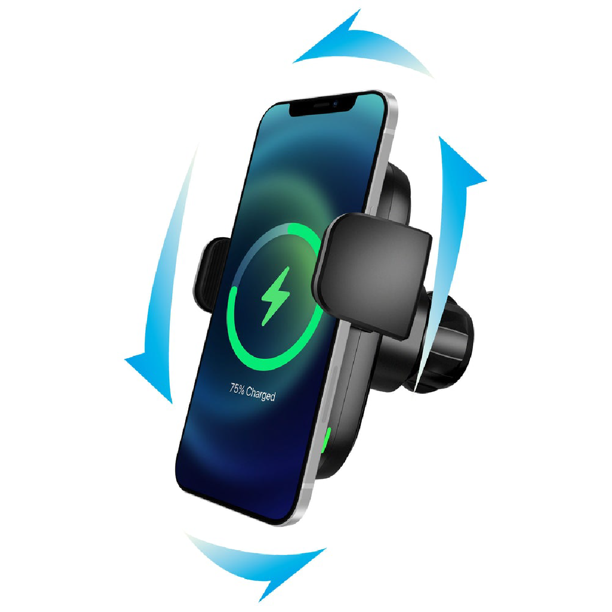 CAPDASE HR00 MS 11 LR95 MS Power Tesla Vent Wireless Charging Magnetic Car Mount Holder - Perfect for Tesla Model S/3/X/Y Dashboard Phone Charging While Driving