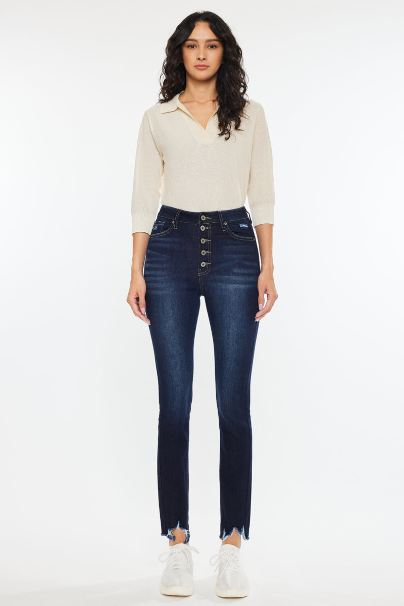Greyson High Rise Super Skinny Jeans for Women - Stretch Denim Pants with Slim Fit & Comfortable Waistband - Perfect for Casual Outfits, Night Out and Everyday Wear
