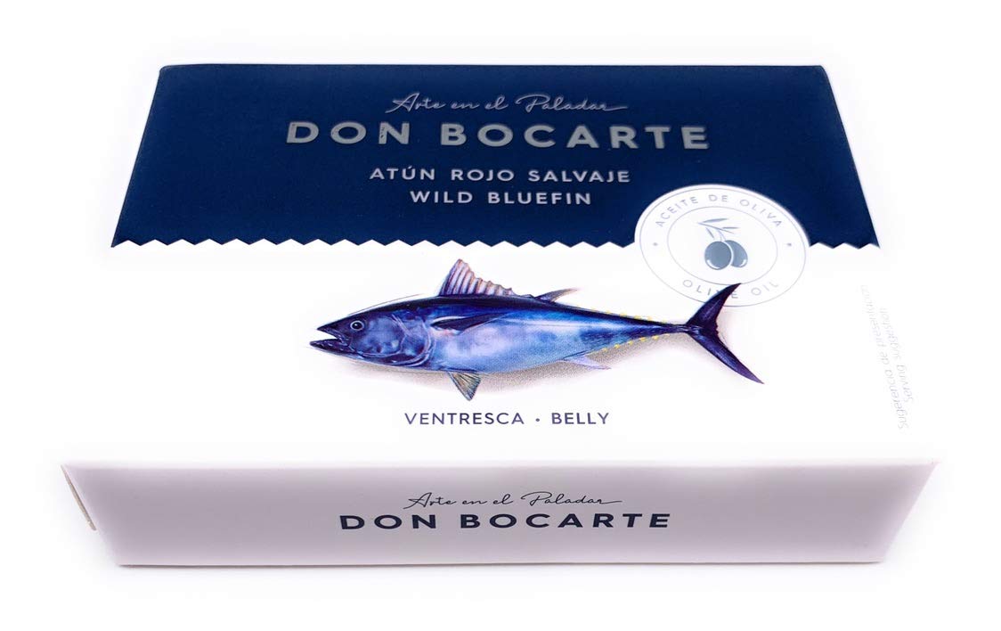 Premium Don Bocarte Wild Bluefin Tuna Belly - Sushi-Grade, Sustainably Caught | Perfect for Sashimi, Poke Bowls & Gourmet Recipes