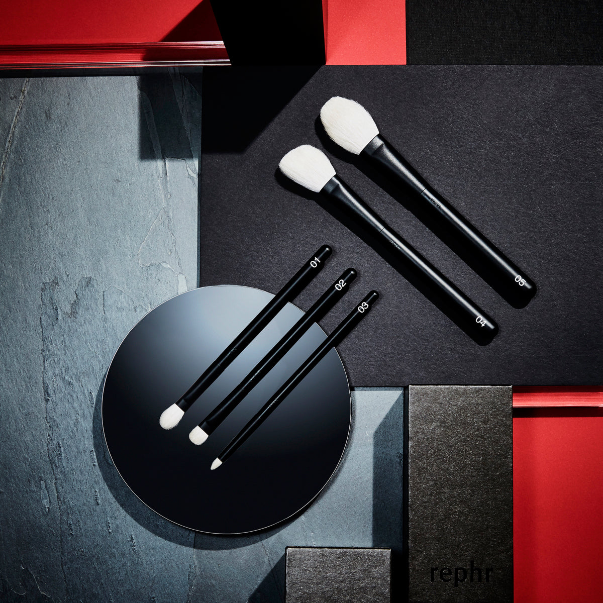 Core Face Duo - Double-Ended Makeup Brush Set for Foundation & Concealer | Perfect for Professional Makeup Artists & Everyday Beauty Routine