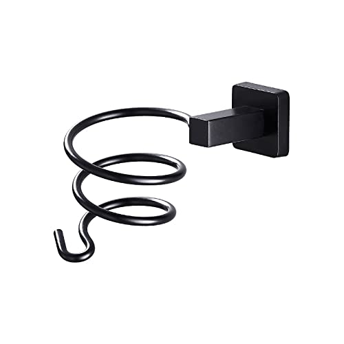 Wall Mounted Hair Dryer Holder - Bathroom Shelf & Storage Rack for Hairdryer, Perfect for Hotels, Spas & Home Bathroom Organization