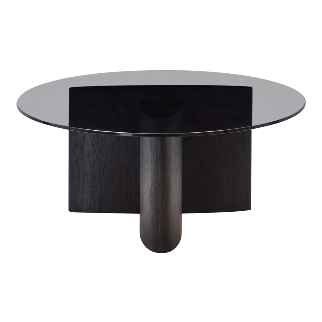 Modern Oval Coffee Table - Minimalist Wooden Living Room Furniture for Small Spaces - Perfect for Apartments, Lounges & Home Decor