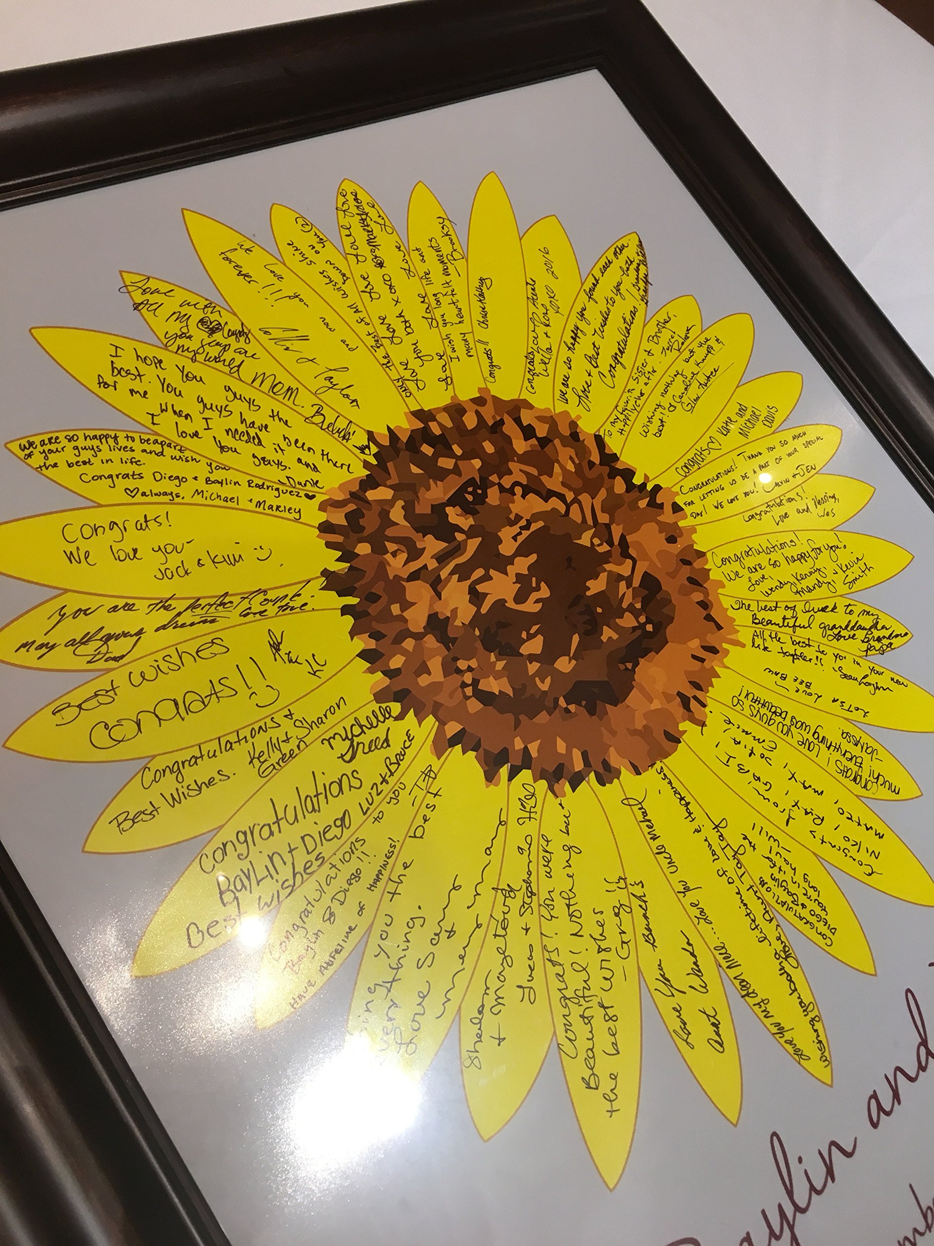 Graduation Guest Book Poster for High School & College - 20x24 Inch Signable Print with Space for 80 Signatures - Perfect for Graduation Parties, Commencement Celebrations & Memory Keepsakes