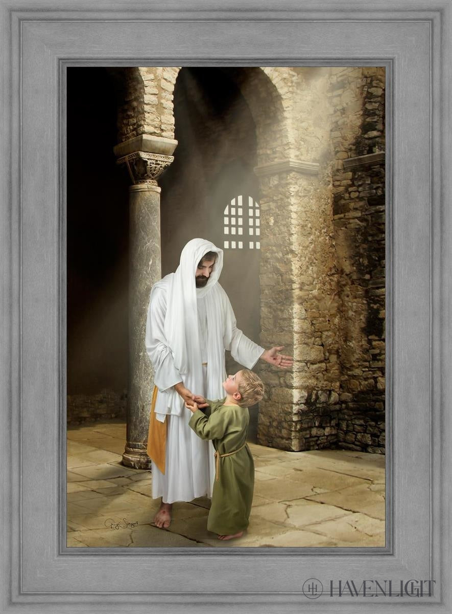 Feeling My Savior's Love - Inspirational Christian Wall Art Decor for Home, Church & Office - Perfect for Religious Gifts & Spiritual Encouragement