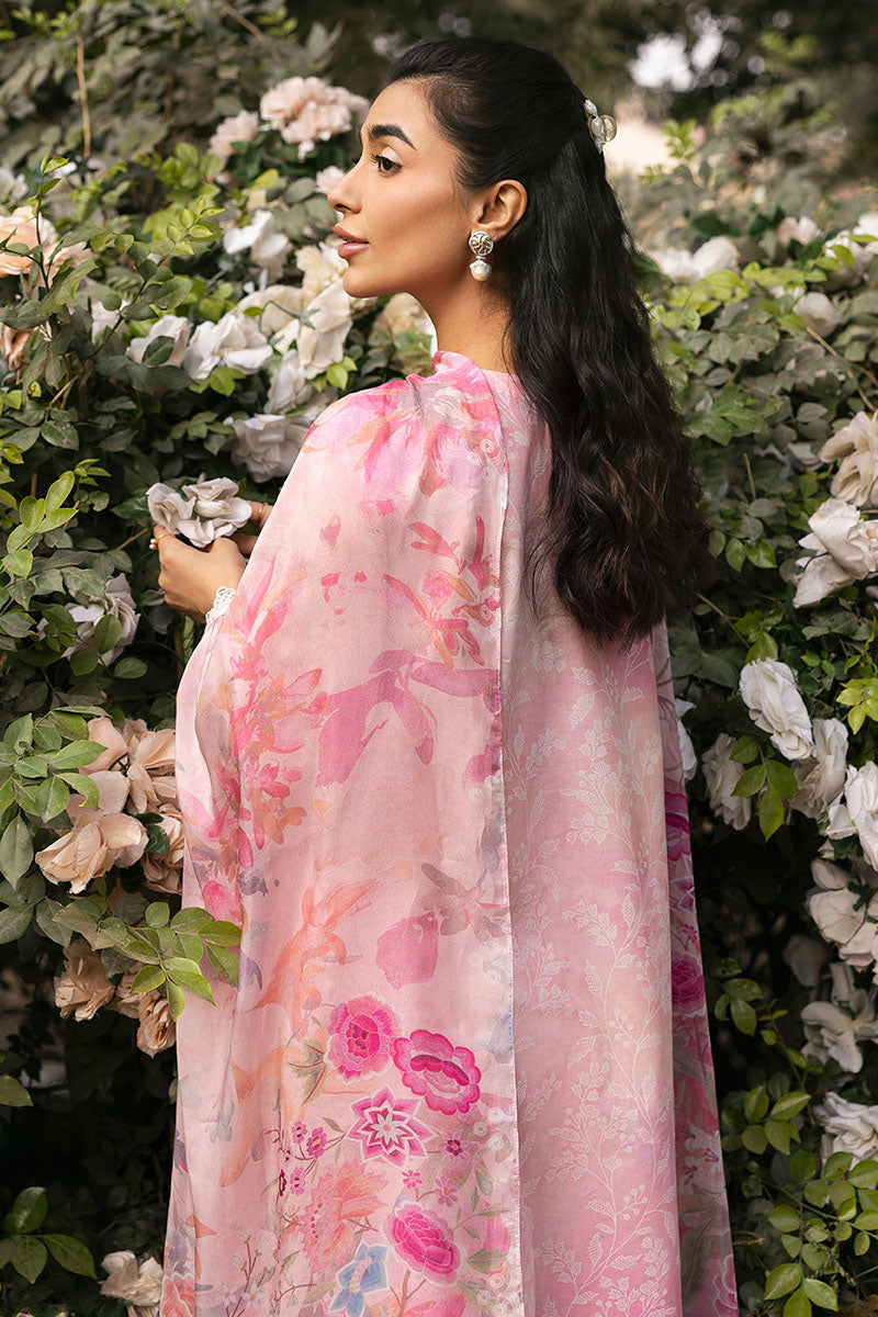 MEADOW MIST 3-Piece Printed Lawn Suit for Women - Floral Summer Outfit for Casual Wear, Parties & Outdoor Events