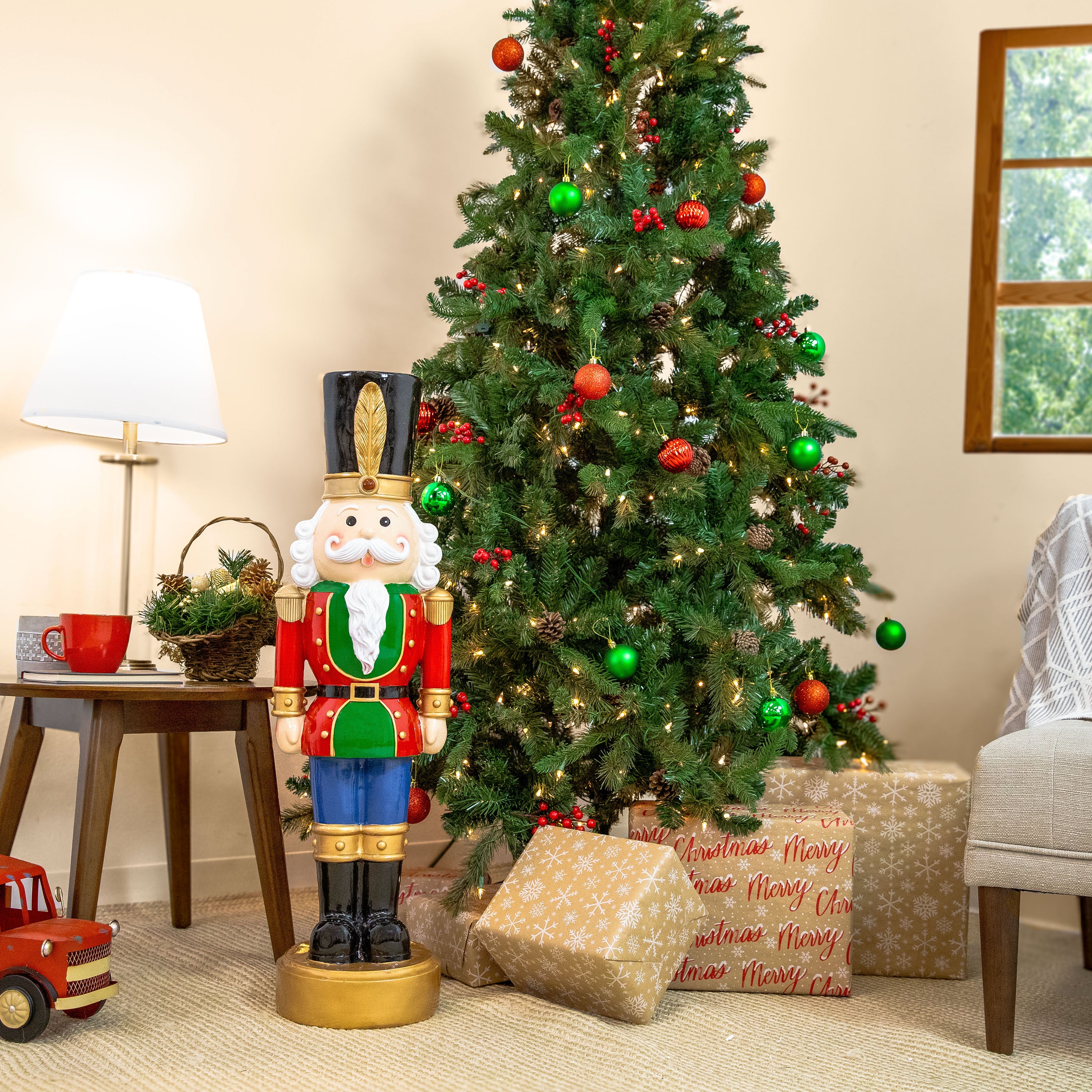 Sunnydaze Tommy the Toy Soldier Christmas Nutcracker Statue - 37