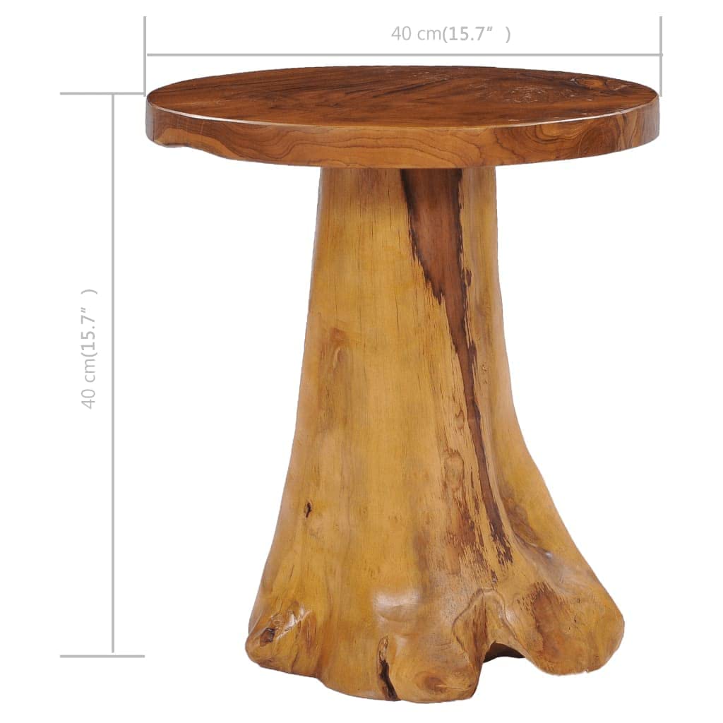 Solid Teak Wood Coffee Table - 15.7