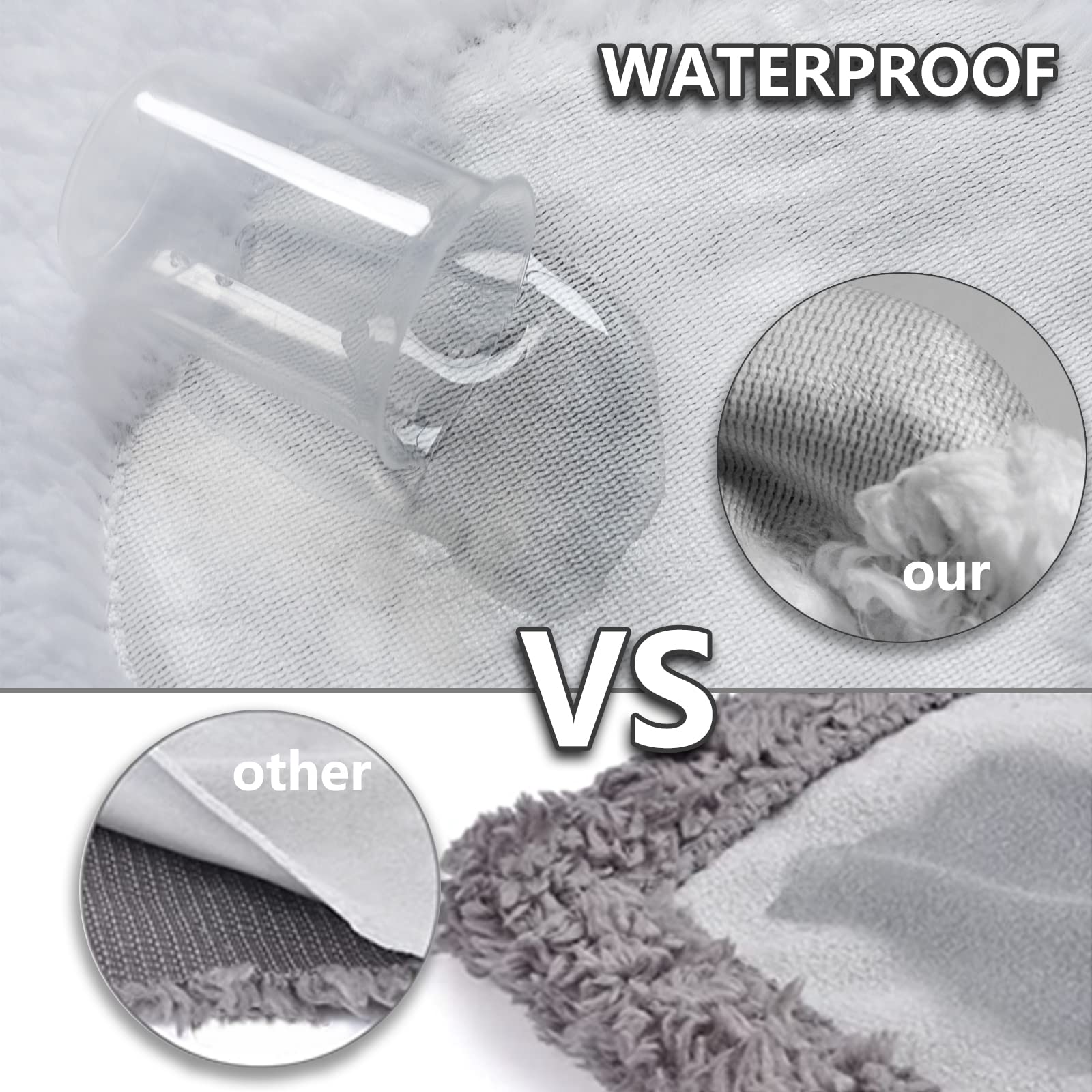 Waterproof Pet Blanket for Dogs & Cats - Soft Washable 40x30 Inch - Perfect for Sofa, Car & Outdoor Use