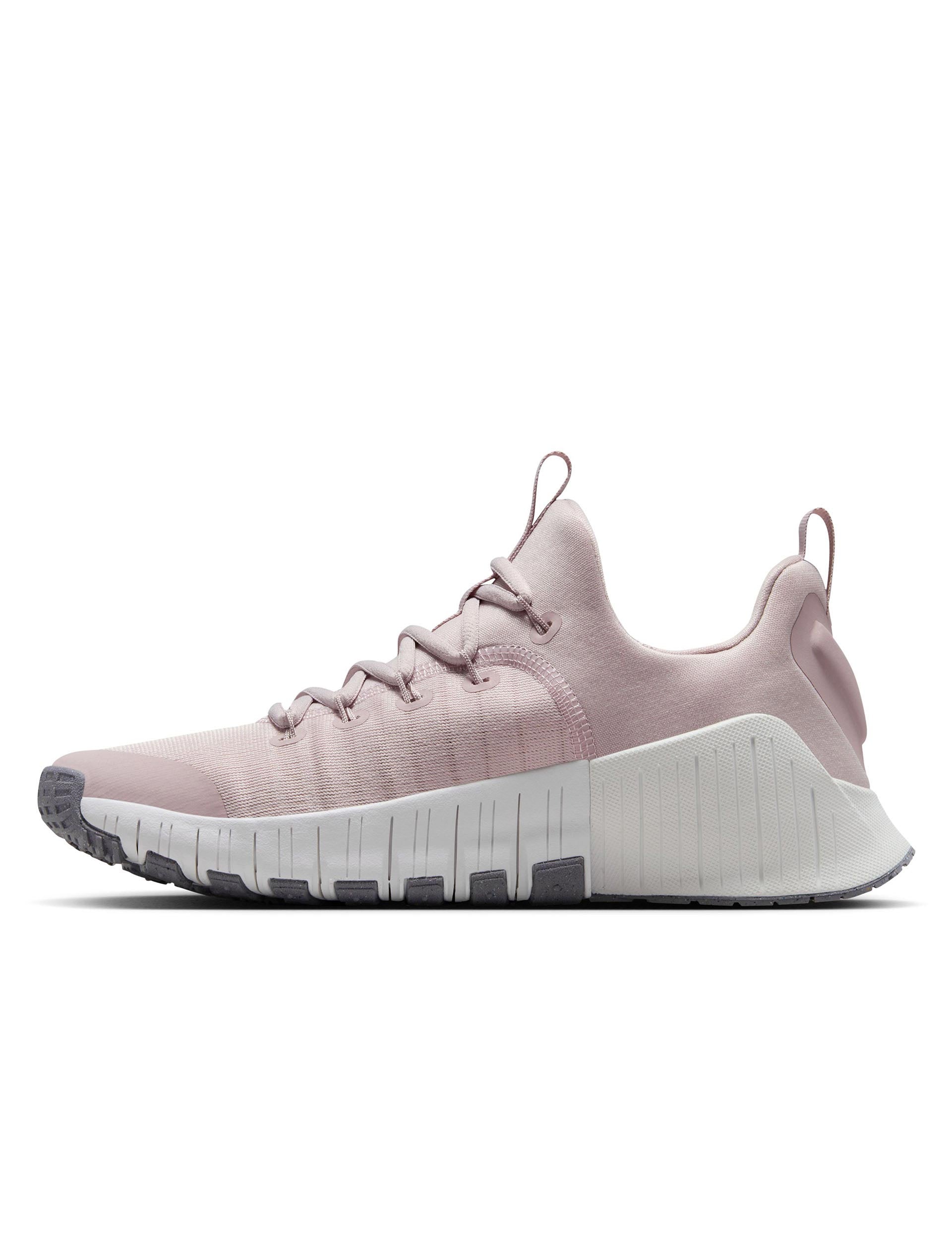 Nike Free Metcon 6 Training Shoes for Men & Women - Platinum Violet/Cement Grey/Summit White - CrossFit, Gym & Workout Shoes for Weightlifting & High-Intensity Training