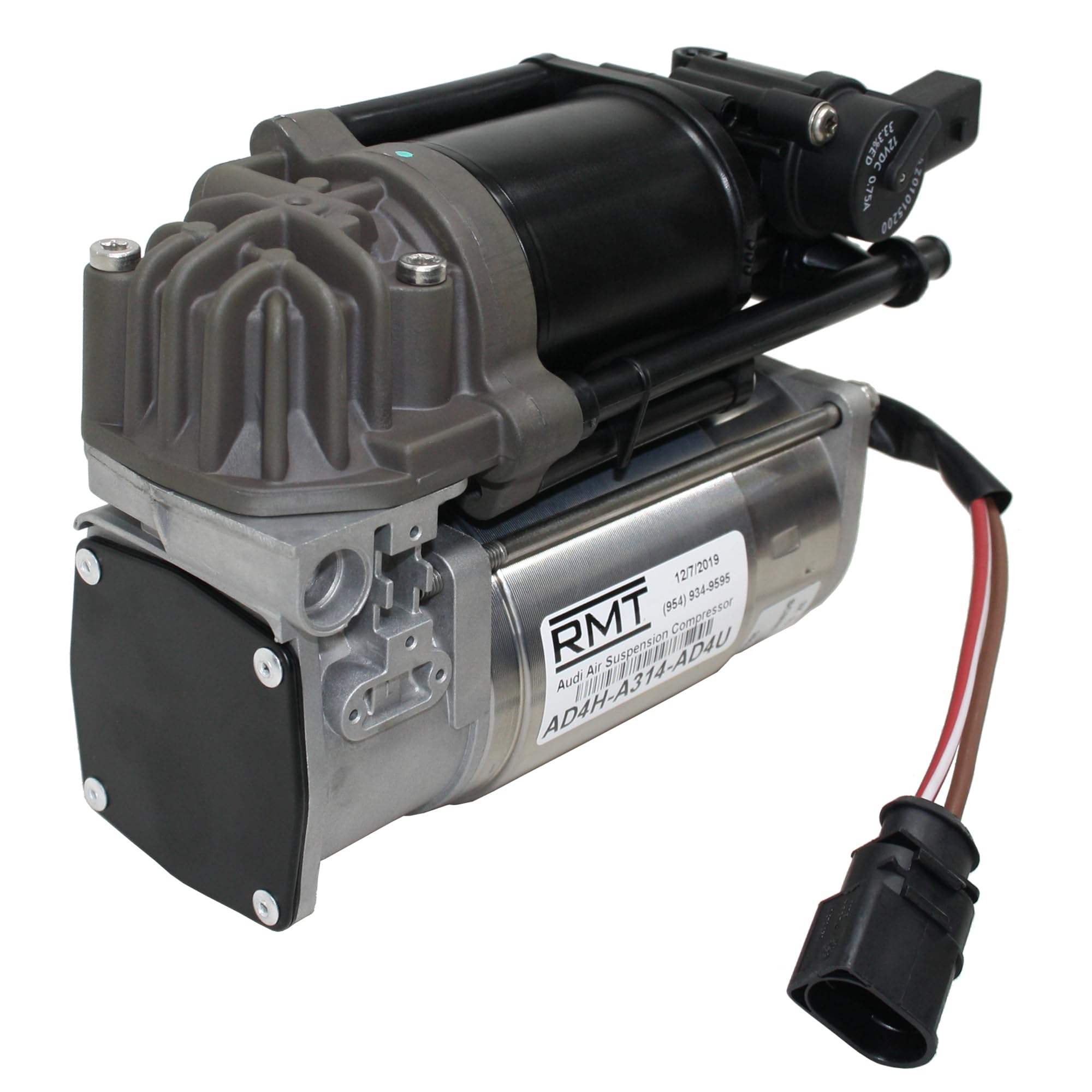 RMT Air Suspension Compressor Replacement for Audi A6 (C7/4G) 2012-2018, A6 Quattro (C7/4G) 2012-2018, A7 Quattro (4G) 2012-2018 - High Performance Air Ride Compressor for Smooth Driving Experience