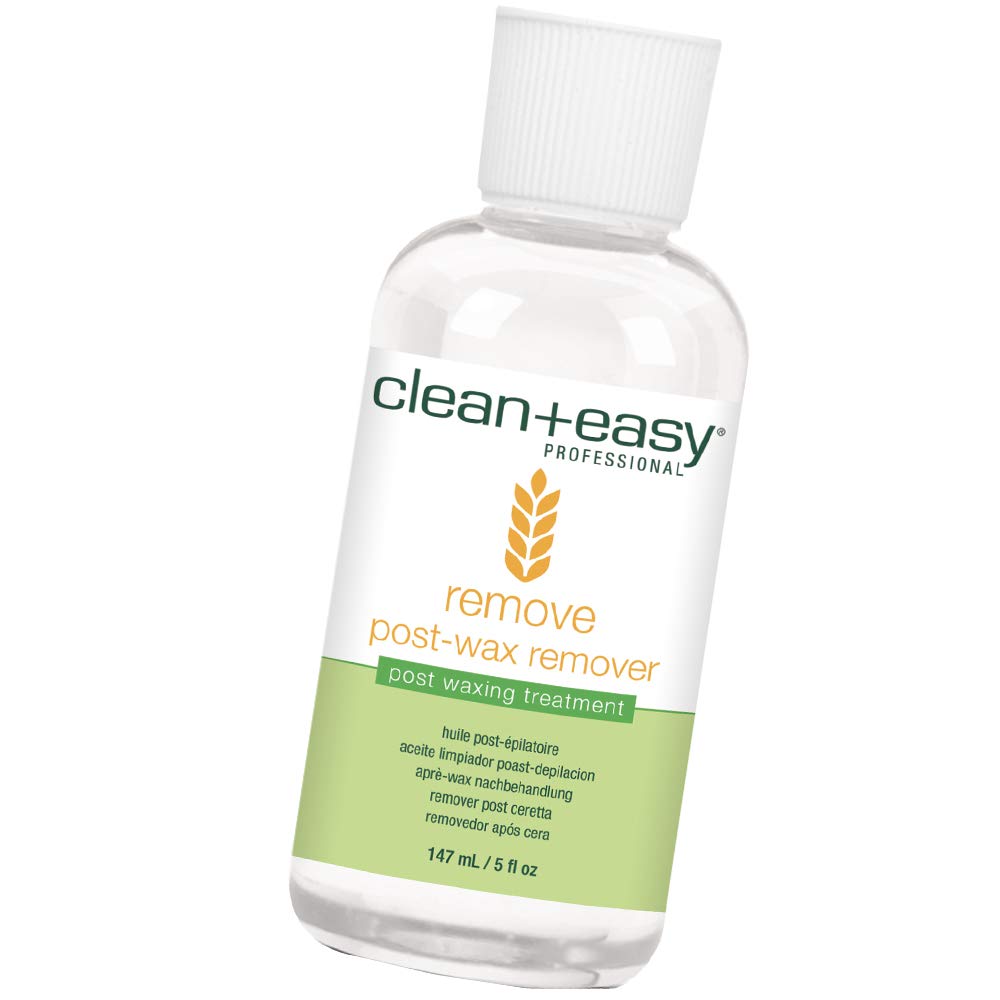 Clean & Easy Remove After Wax Oil Remover for Skin - Post Waxing Cleanser & Soothing Care | Wax-Off for Residue-Free Skin | 5 oz | Perfect for Salon & Home Waxing Aftercare