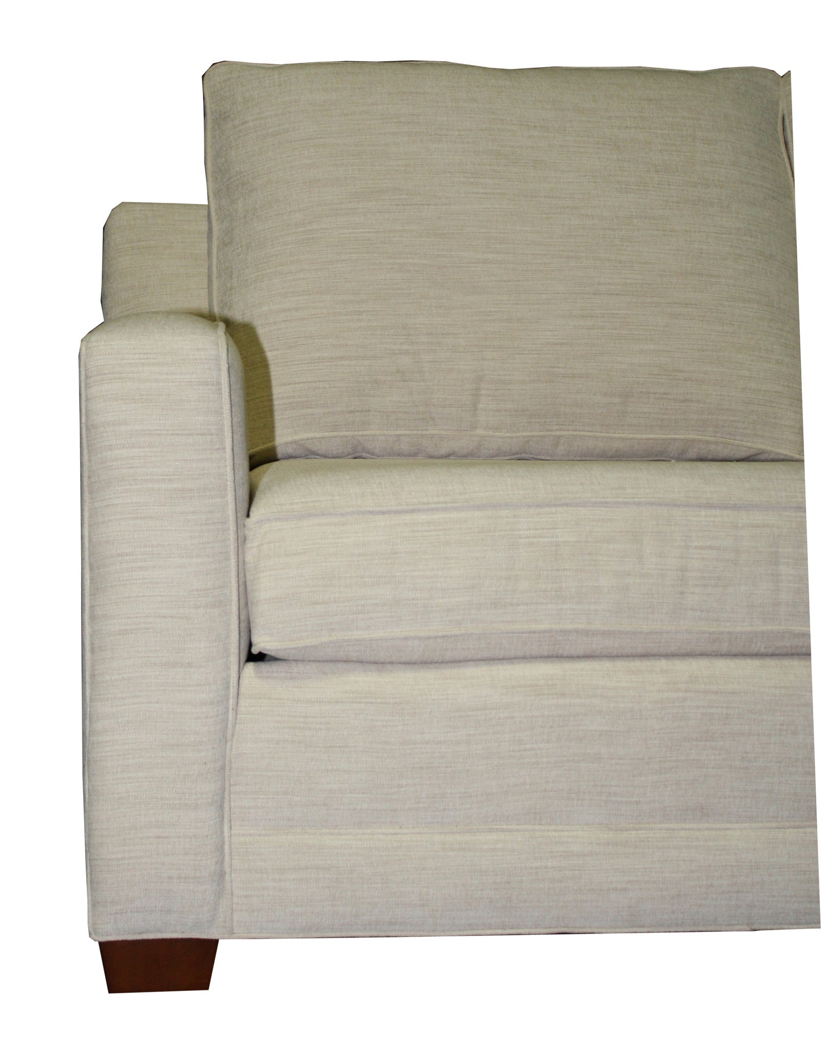 Temple Tailor Made 71 Track Arm Sofa - Modern Sectional Couch for Living Room, Lounge & Home Theater | Comfortable Fabric Upholstery Sofa Set