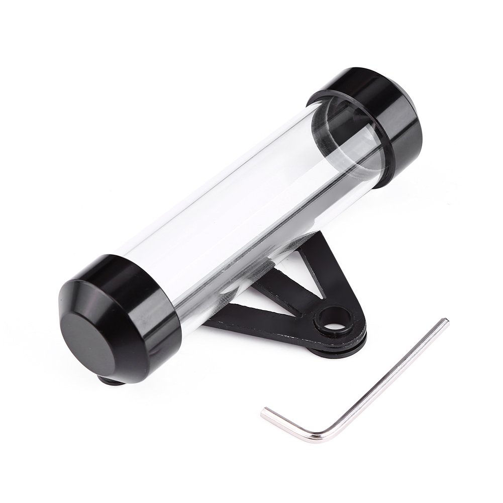 Universal Motorcycle Tube Holder - Secure Tax Disc Frame (Black) for Riding Safety