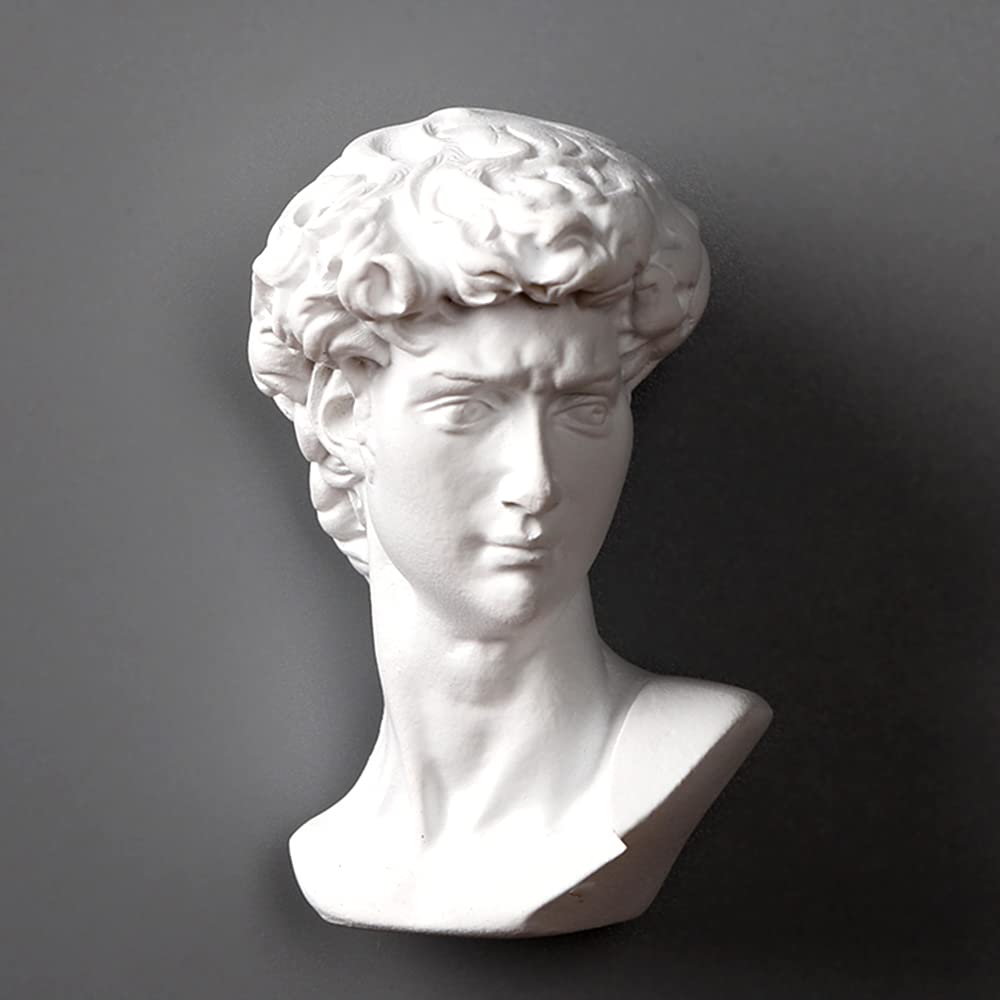 Ancient Greek Mythology David Statue Refrigerator Magnet - Celebrity Sculpture Fridge Magnets for Whiteboard, Refrigerator & Office Decor - Perfect for Home, Kitchen & Workspace Decoration