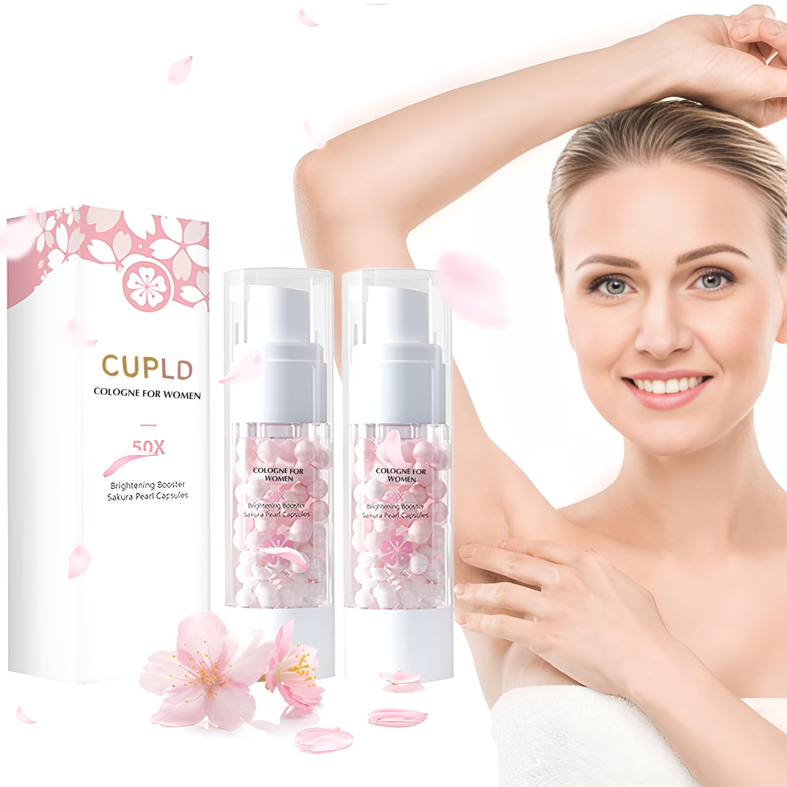 CUPLD Women's Cologne - Floral & Pheromone Perfume for Women | Long-Lasting Fragrance for Date Night, Office & Special Occasions