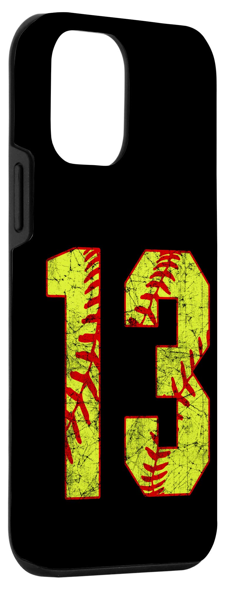 iPhone 12 Mini Softball Case #13 - Fast Pitch Protective Phone Cover for Softball Moms & Players | Perfect Gift for Sports Lovers & Team Supporters