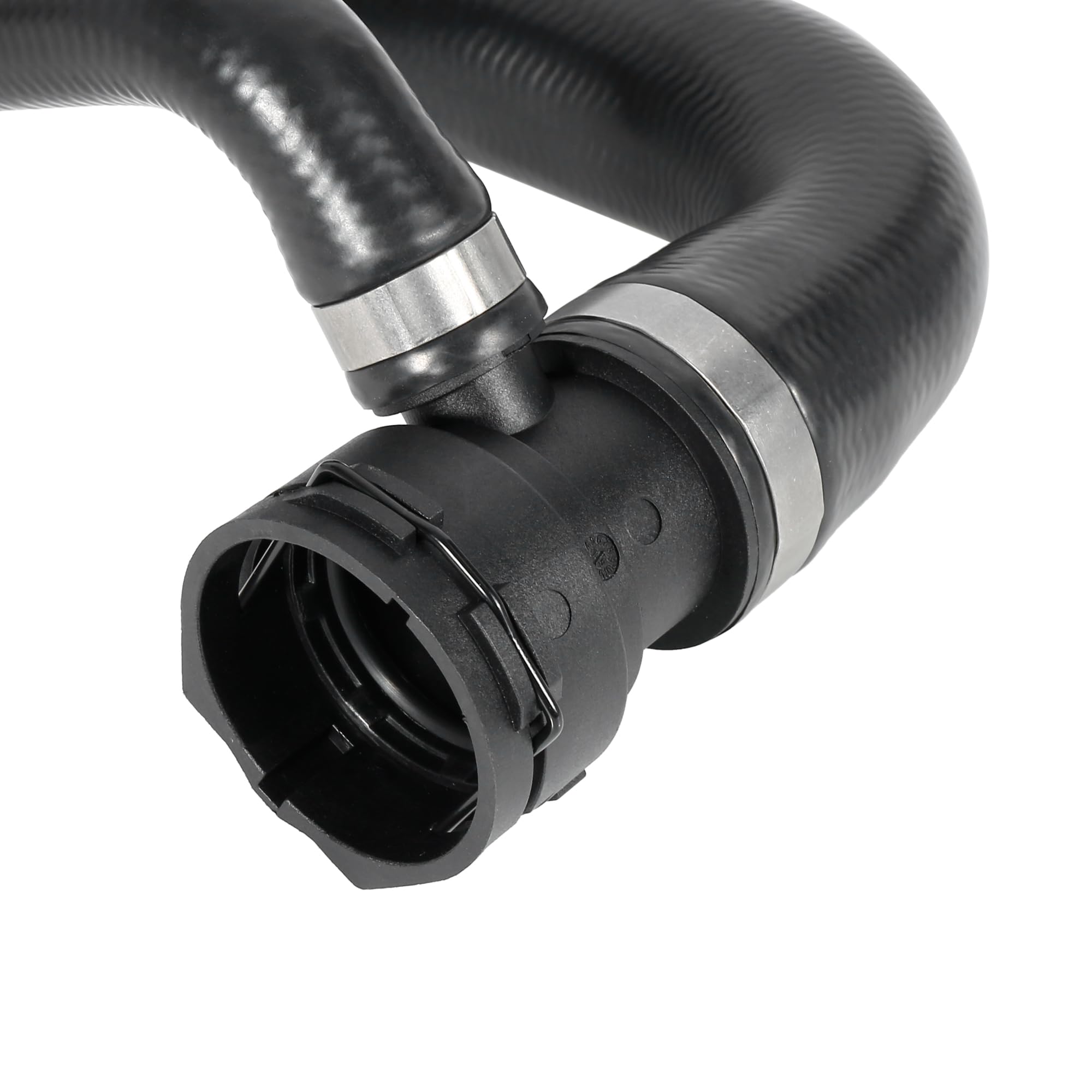 X AUTOHAUX Car Radiator Coolant Water Hose 17127531768 for BMW X1 2013-2015 - Expansion Tank Replacement Part | Perfect for Engine Cooling System Maintenance & Repair