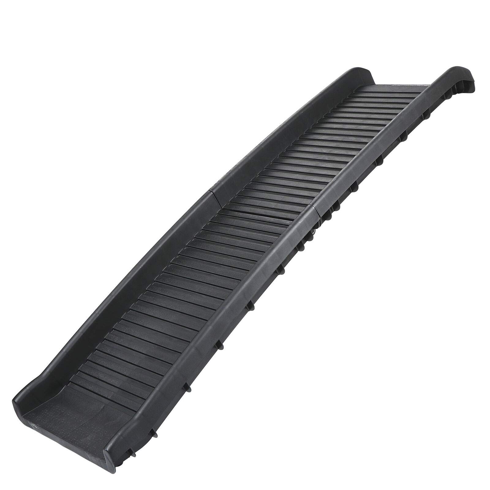 Heavy Duty Folding Dog Ramp for SUV - Portable Lightweight Pet Ramp for Travel, Cars & Home Use - Helps Dogs Climb into Vehicles Safely
