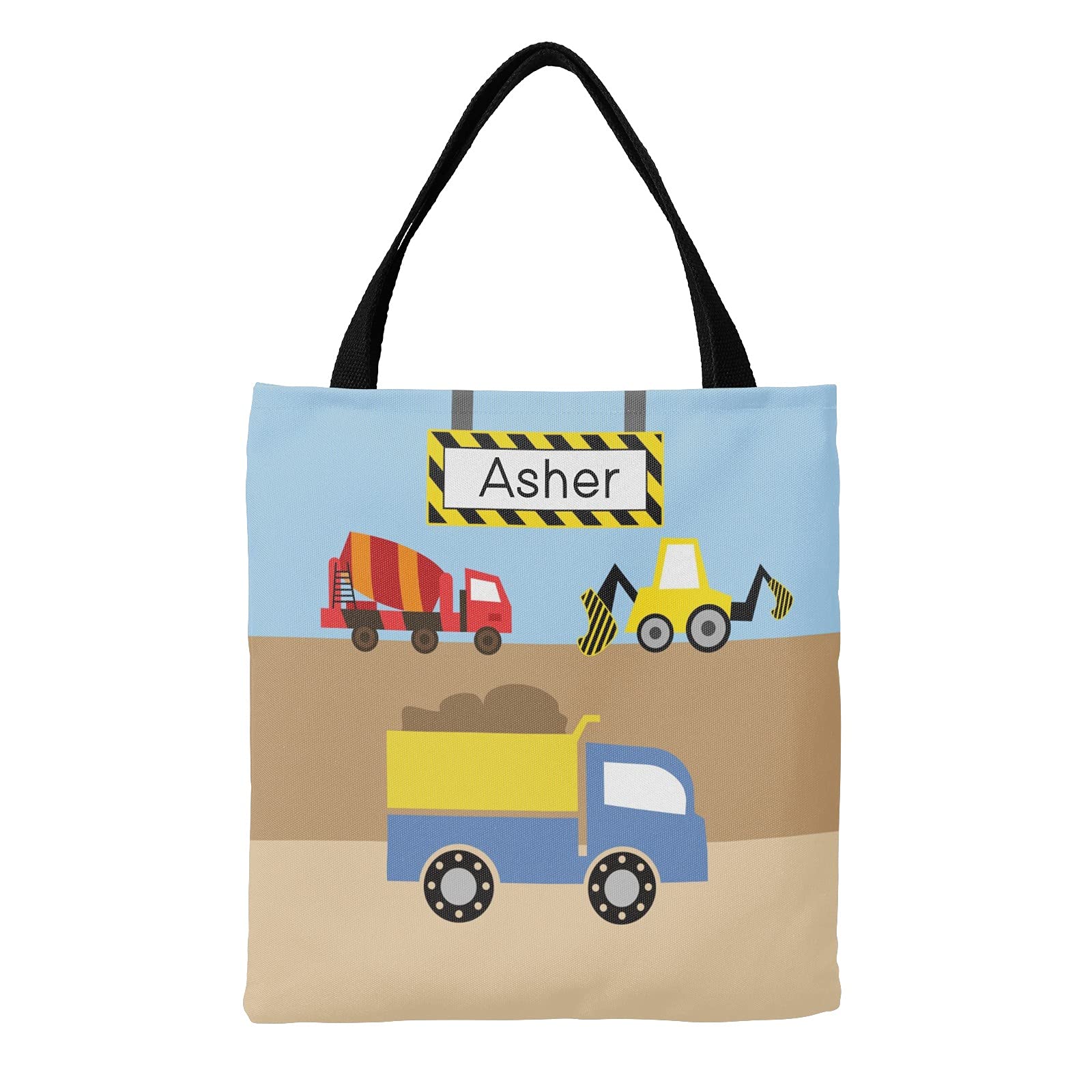 Personalized Pink Cute Canvas Tote Bags - Eco-Friendly Reusable Shopping Bags for Women, Travel, School & Work - Perfect Gift for Friends & Family - Great for Groceries, Beach Trips & Daily Use