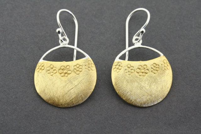 22K Gold Plated Sterling Silver Quora Earrings - Elegant & Hypoallergenic Jewelry for Women, Perfect for Parties, Weddings & Everyday Wear